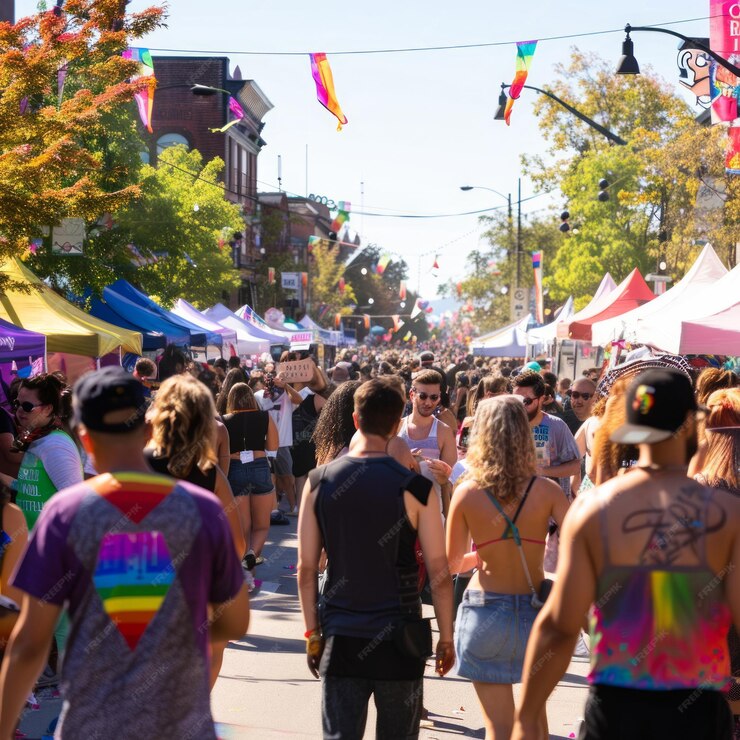 Gay Street by the Cumberland River: Celebrating Events and Gatherings