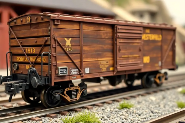 Westerfield HO 1913 PRR Reefer: A Must-Have for Railroad Modelers