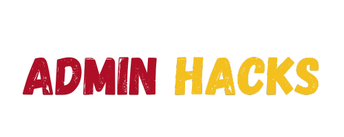 Admin Hacks